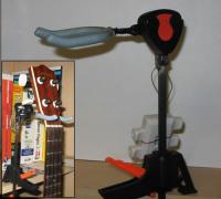 Uke Rack with Sexy Action Shot