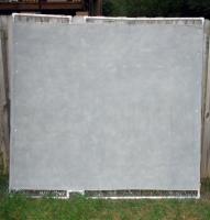 machine frame sprayed